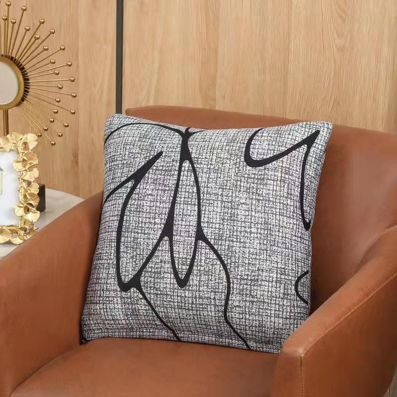 PILLOW CASE ELASTIC-Sarung Bantal Sofa Motif Import