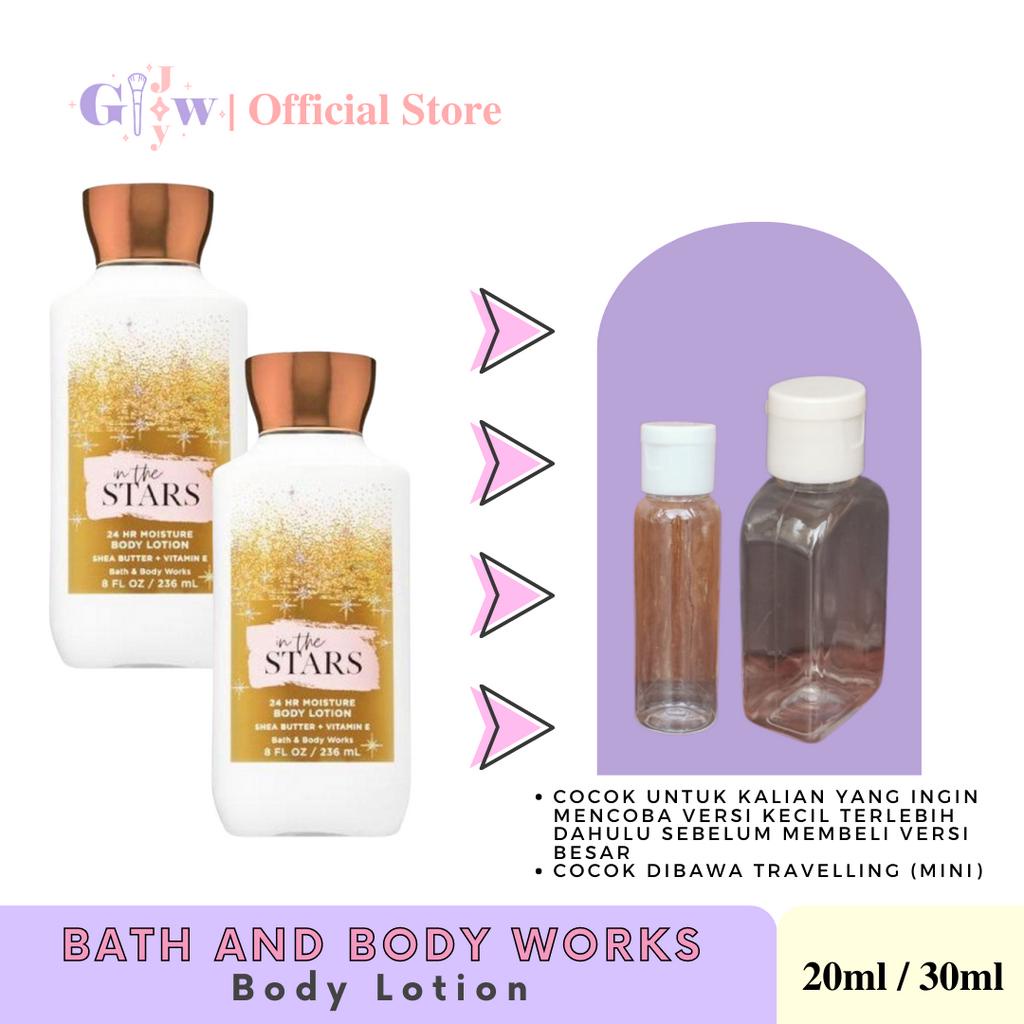 [SHARE IN JAR] BATH AND BODY WORKS - IN THE STARS body lotion | daily nourishing with sea butter + coconut oil 24 hour moisture perawatan kecantikan tubuh badan body cream butter mencerahkan original asli ori murah termurah pelembab botol bottle bbw