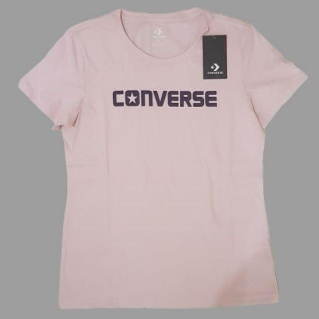 pink converse shirt