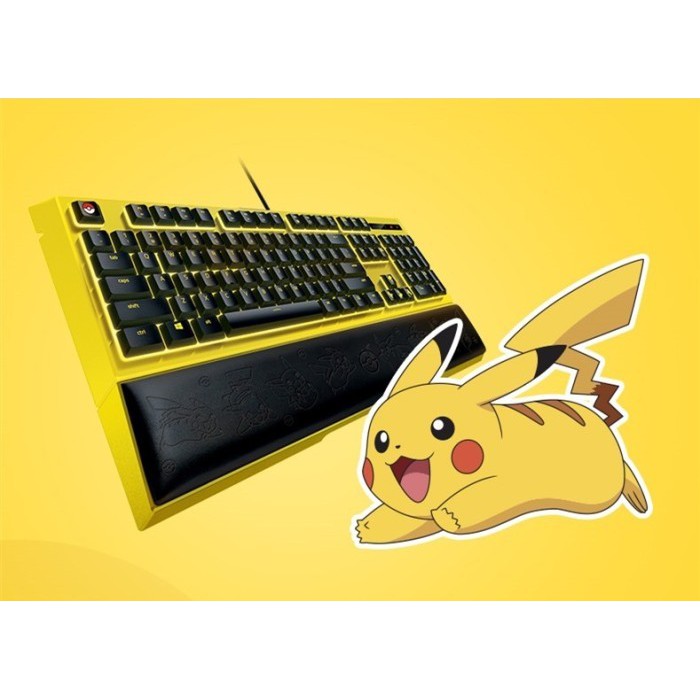 RAZER x Pokemon Pikachu Edition Gaming Keyboard