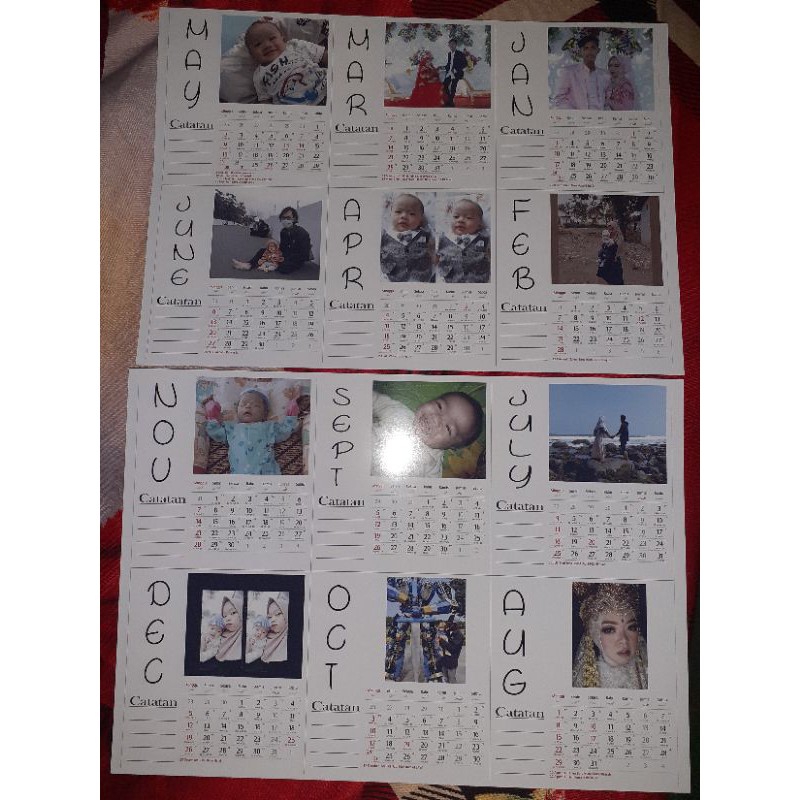

CETAK FOTO KALENDER POLAROID|KALENDER 2021