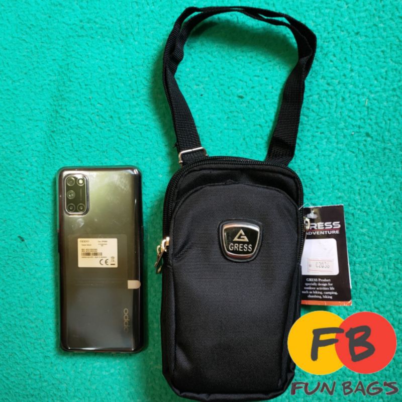 Tas Hp mini Pria gress 7 Inch murah - Tas Hp kecil cowok Gress 7 Inch