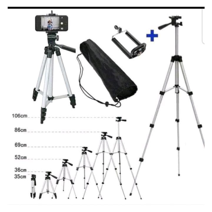 TRIPOD 3110 HOLDER U KAKI STABILIZER 1 METER