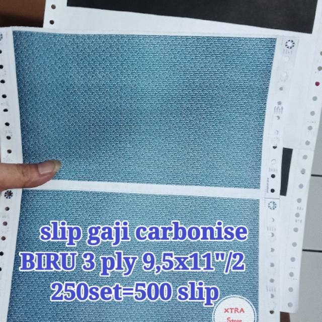 

ECER Slip Gaji Carbonise 250set 3ply 9,5x11"/2