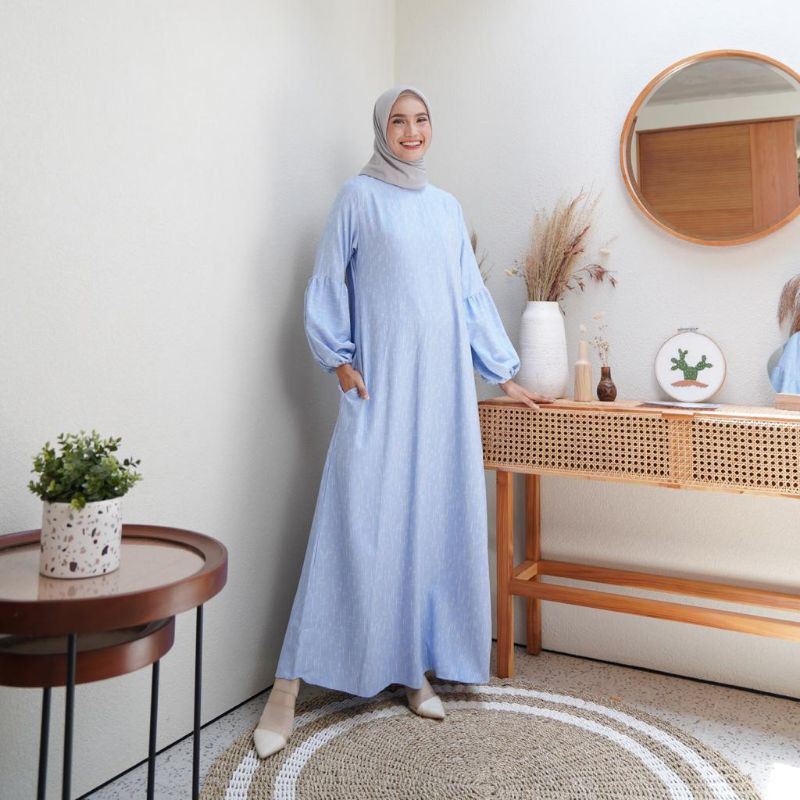 PANSY DRESS SKY BLUE