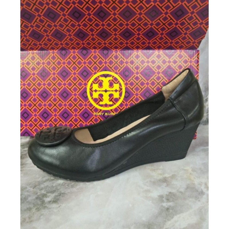 Tory burch wedges 7cm / sepatu wanita tory wedges