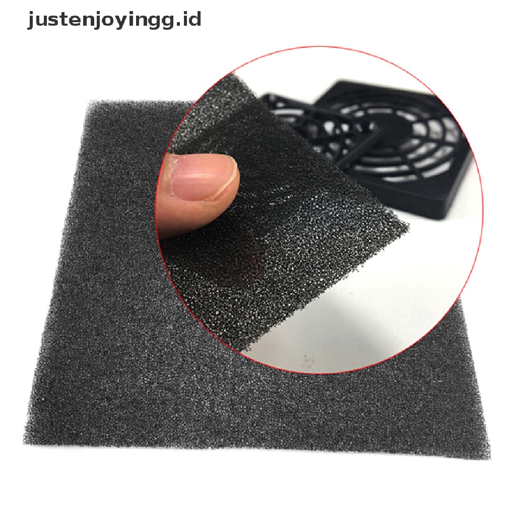 // justenjoyingg.id // Computer Fan Dust Filter Guard Grill Protector Dustproof Cover PC Cleaning Case ~