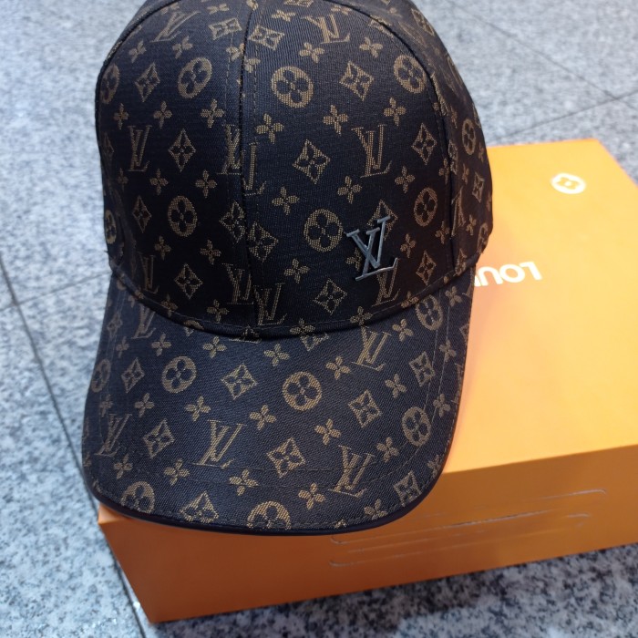 topi baseball lv import quality+box magnet paperbag