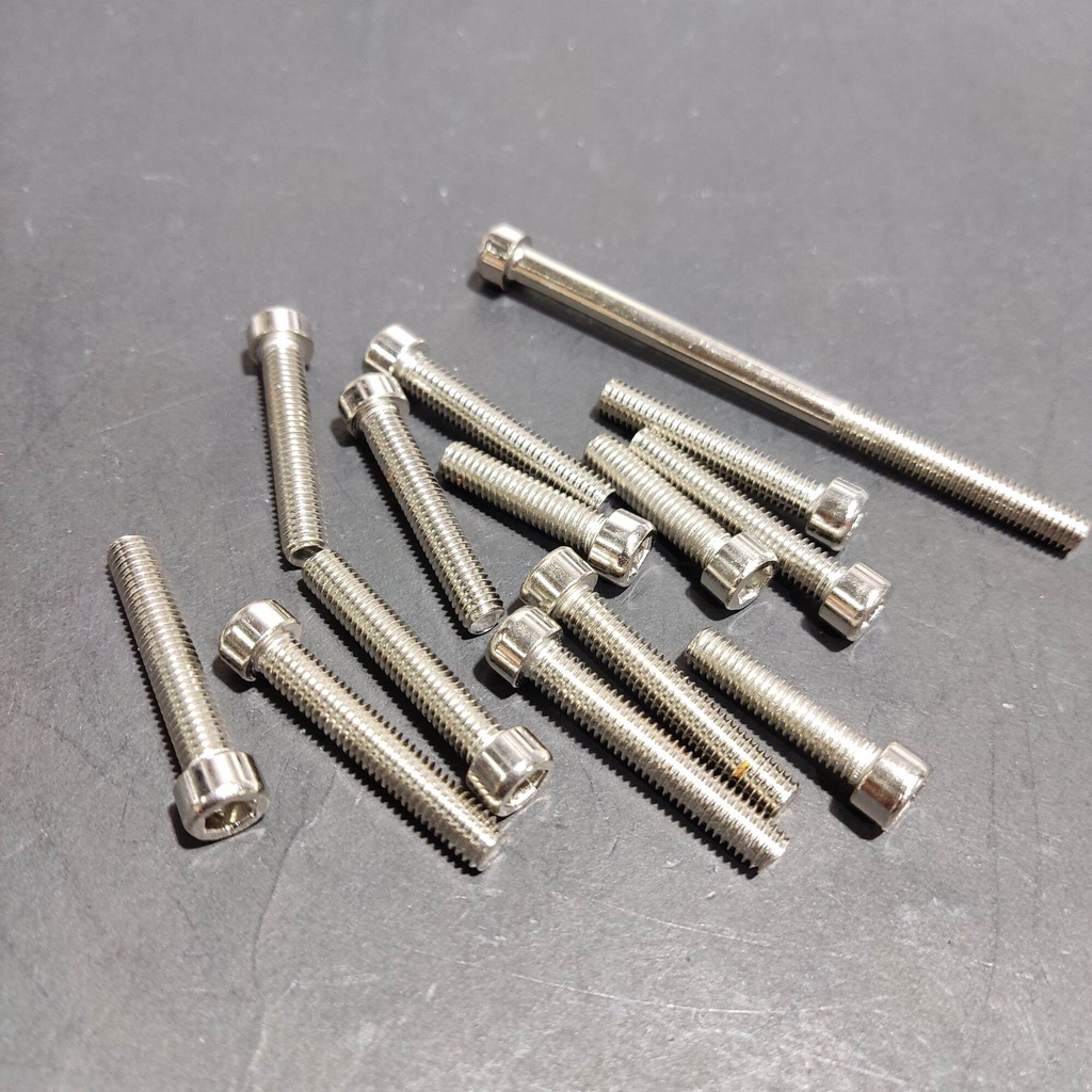 SET Baut Blok CVT CrankesHonda Beat Vario Scoopy Spacy 110 Karbu FI Flange Krenkes Krankes Block Mes