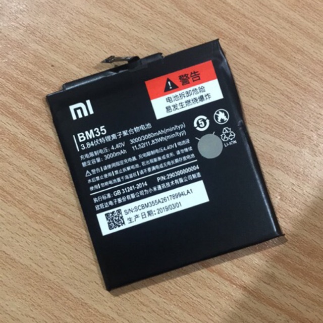 Battery Battrey Baterai Xiaomi BM35 Xiaomi Mi4c