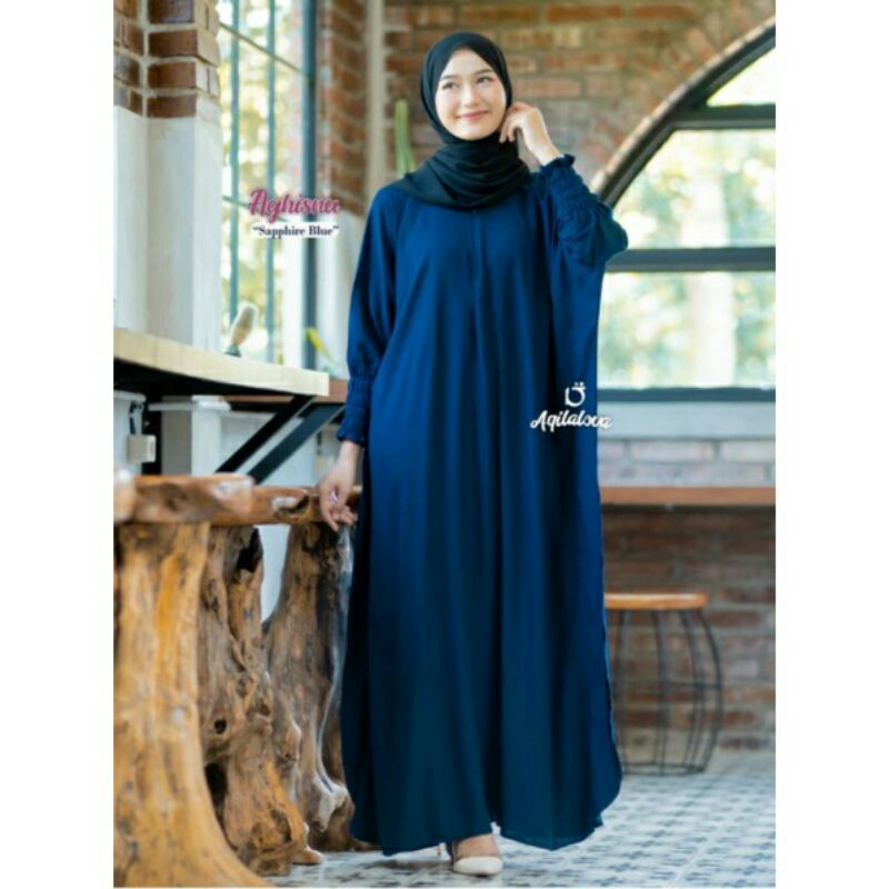 KAFTAN AGHISNA ORI Aqilalova (ready ViOLET&SHAPIRE BLUE)