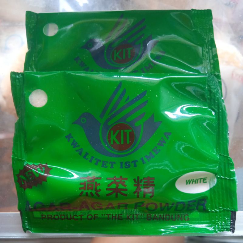 

Agar Agar KIT - Plain - Putih 7g
