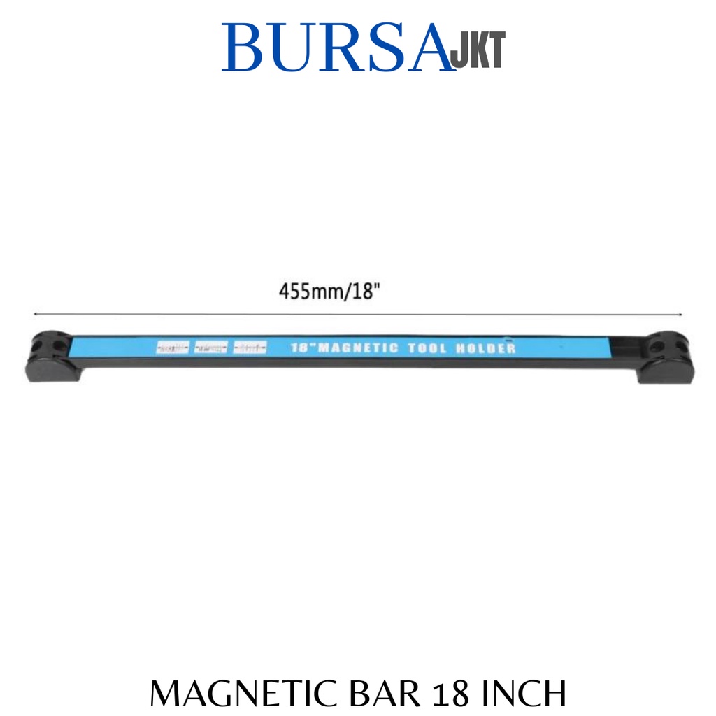 MAGNETIC TOOL BAR ORGANIZER RAK MAGNET DINDING GANTUNG PERKAKAS 8 - 24 INCH