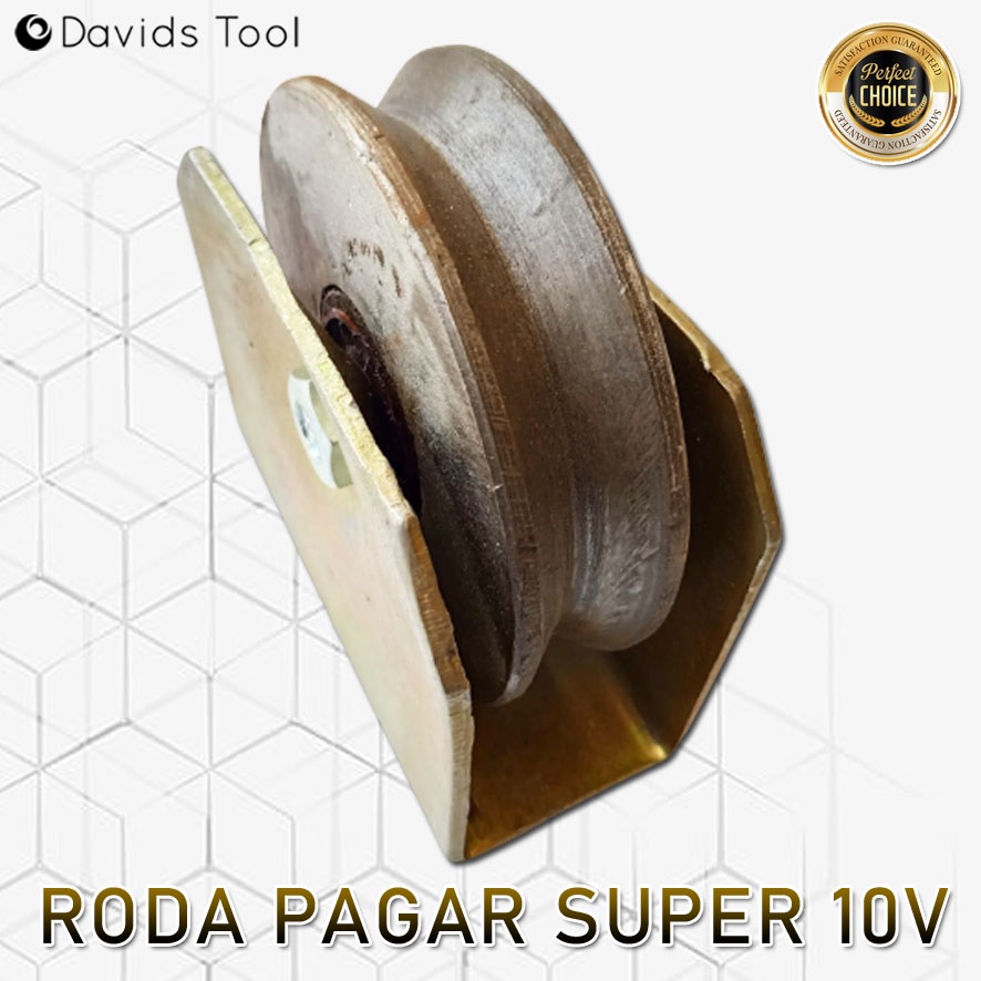 Roda Pagar Besi Gerbang Super 10cm V