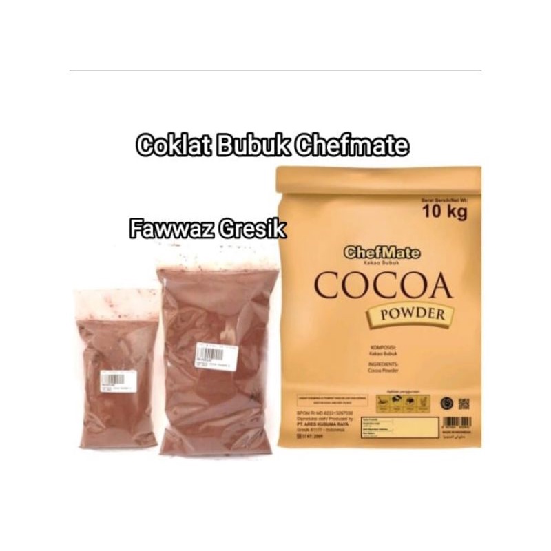 CHEFMATE COCOA POWDER 250gr cocoa powder chefmate 250 gr Coklat bubuk