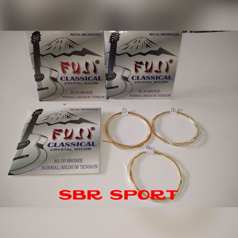 SENAR GITAR FUJI CLASSICAL NYLON 1 SET