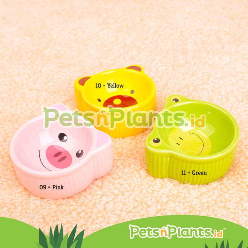 Tempat Makan Hamster Pet Feeding Bowl Premium Ceramic Mug