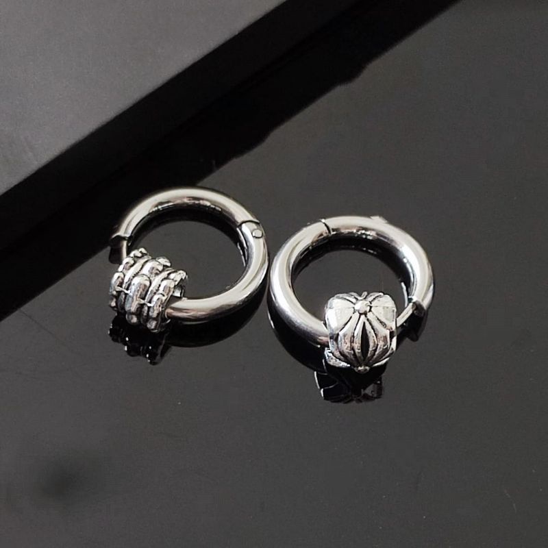 Anting Metal Cowok Titanium Harga Per Pcs