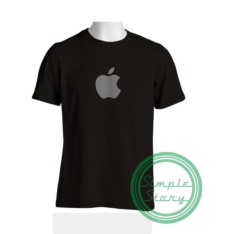 Kaos Tshirt Baju Combed 30S Distro Led Apple