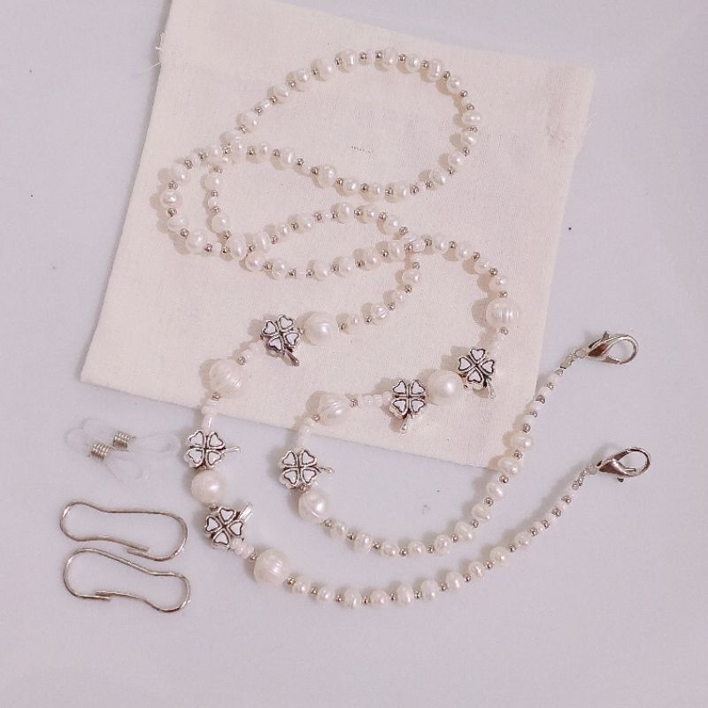 kalung masker mutiara air tawar