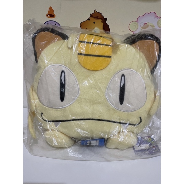 boneka pokemon meowth balon udara banpresto