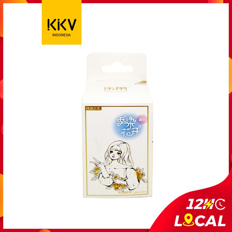 

KKV - Ledai·Washi Tape WE75-01·season flowers