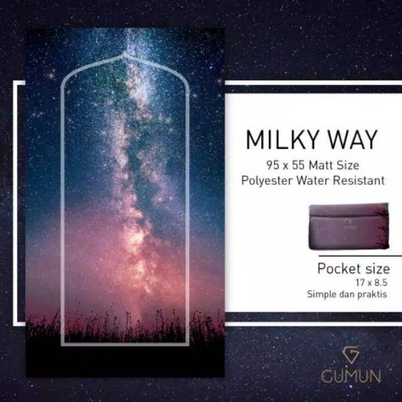 sajadah gumun milky way