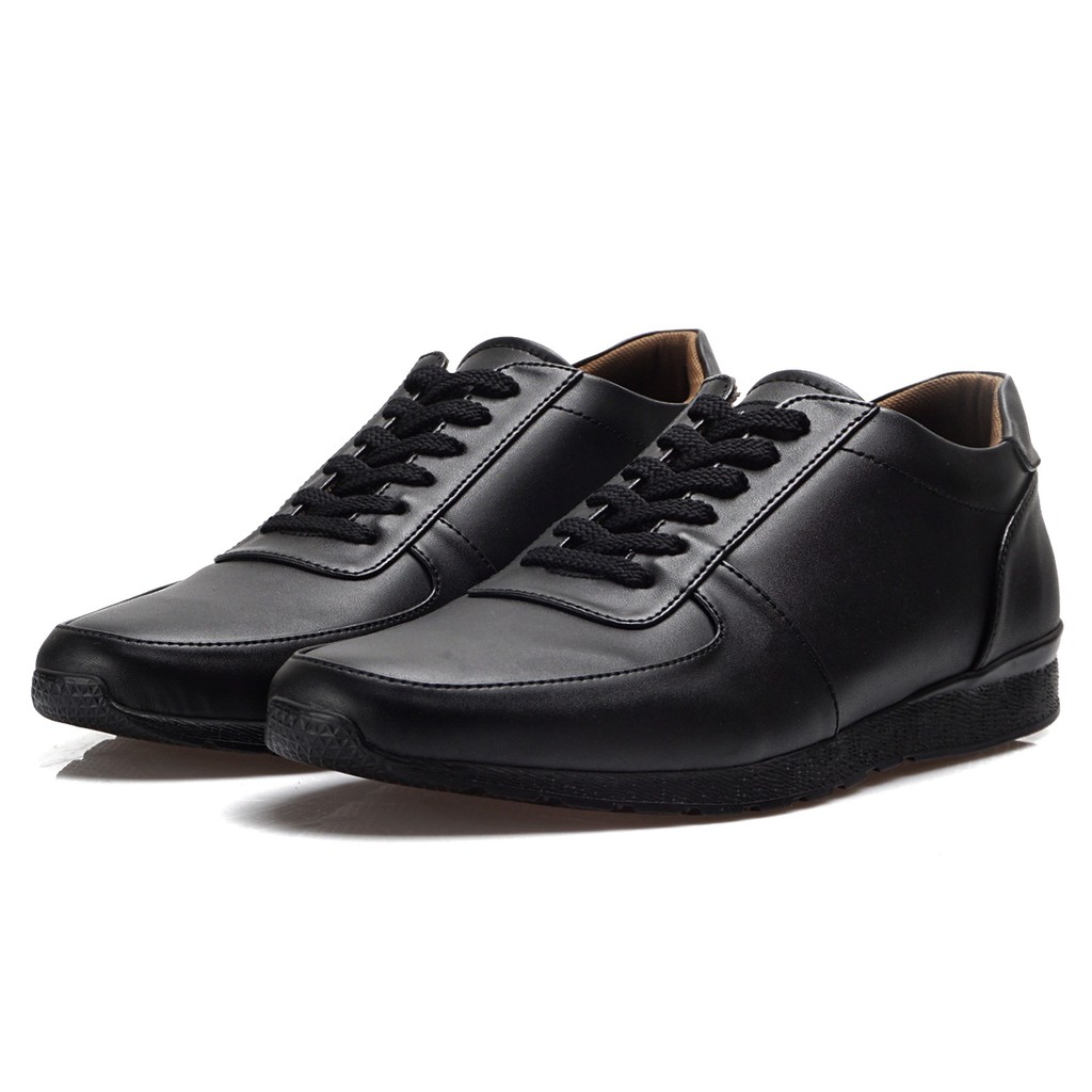 Sepatu Cowo Sneakers Reyl Alegro Full Black TotoSuryo x Reyl Man Sepatu Cowok Sneaker Original Premi
