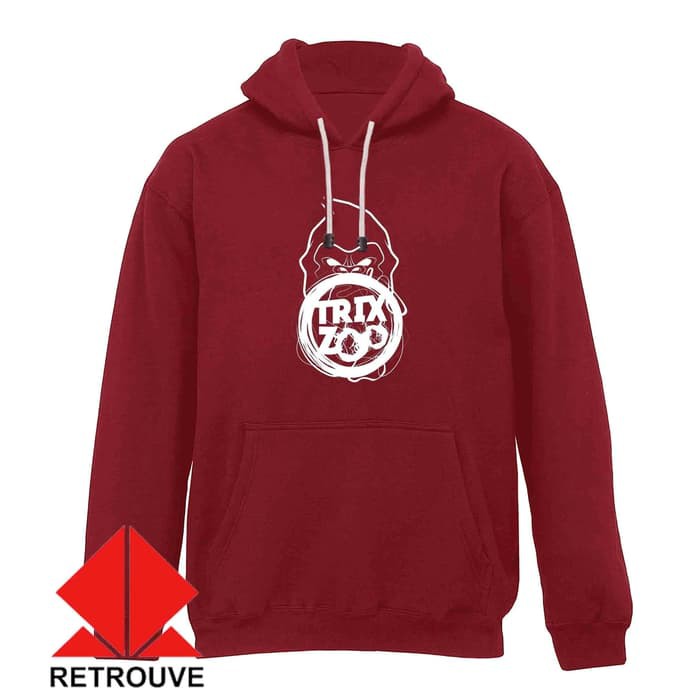 Hoodie Hexohm Trixzoo - Maroon