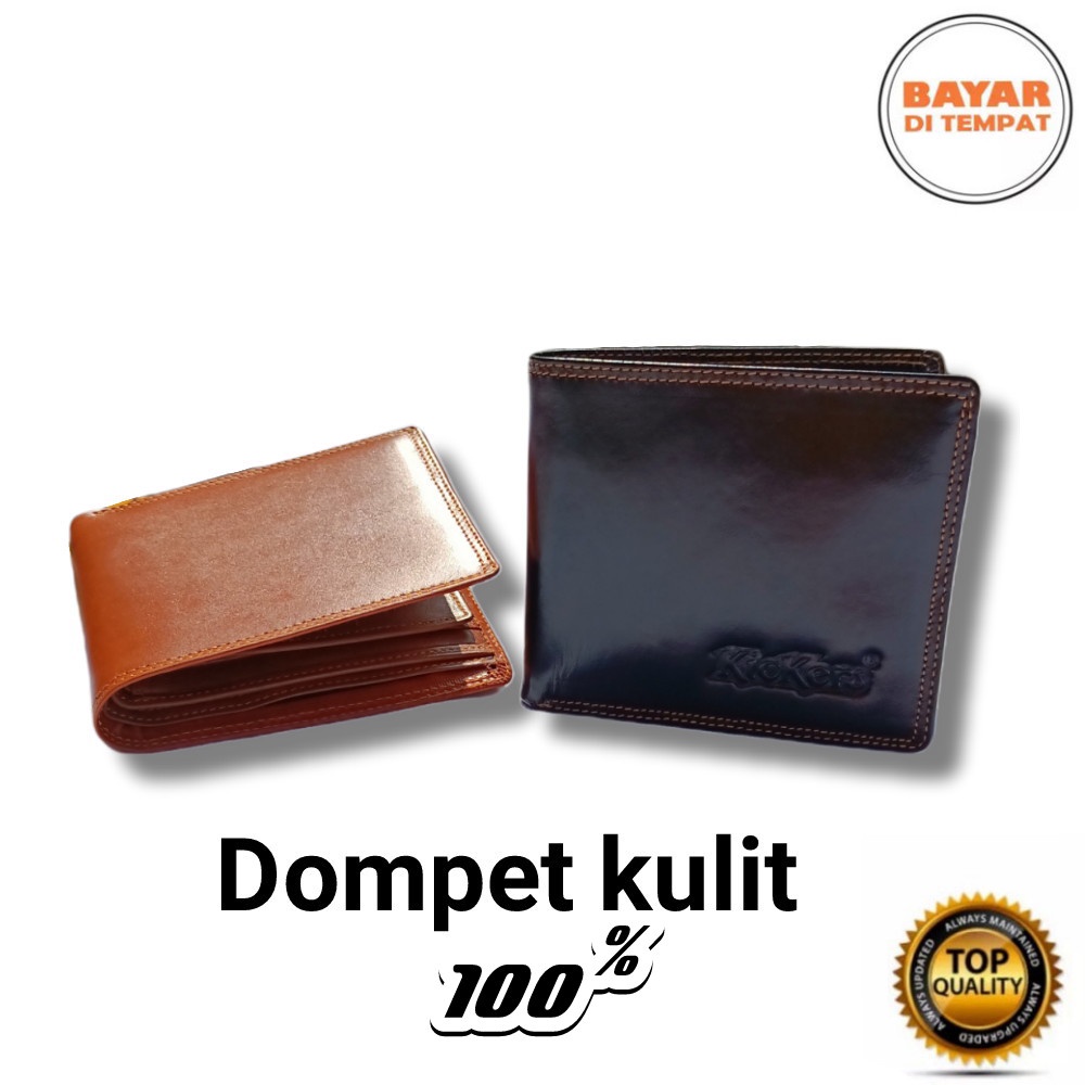 Dompet Lipat Pria 100% KULIT Merk KICKERS