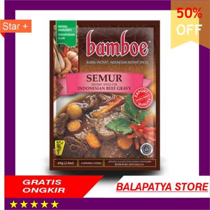 

40 OFF KHUSUS HARI INI !!! Semur Bumbu Instant Bamboe