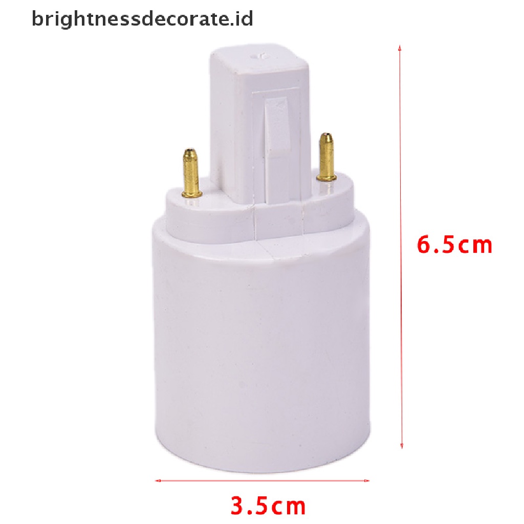 (birth) Adaptor Converter Fitting Bohlam Lampu Halogen LED G23 Ke E27 E26