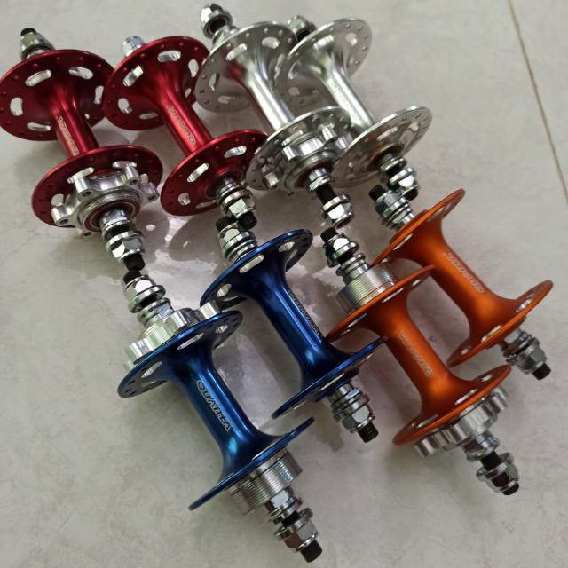 Hub free hub fixie bmx bearing sealed laker 32 H warna Hub free hub fixie bmx bearing sealed laker 32 H warna