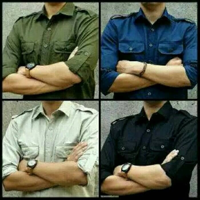 Baju Kemeja Pria Flanel Import Terlaris Cowok Cewek Lengan Panjan MJ491 Kemeja Pdl Lapangan / Kemeja