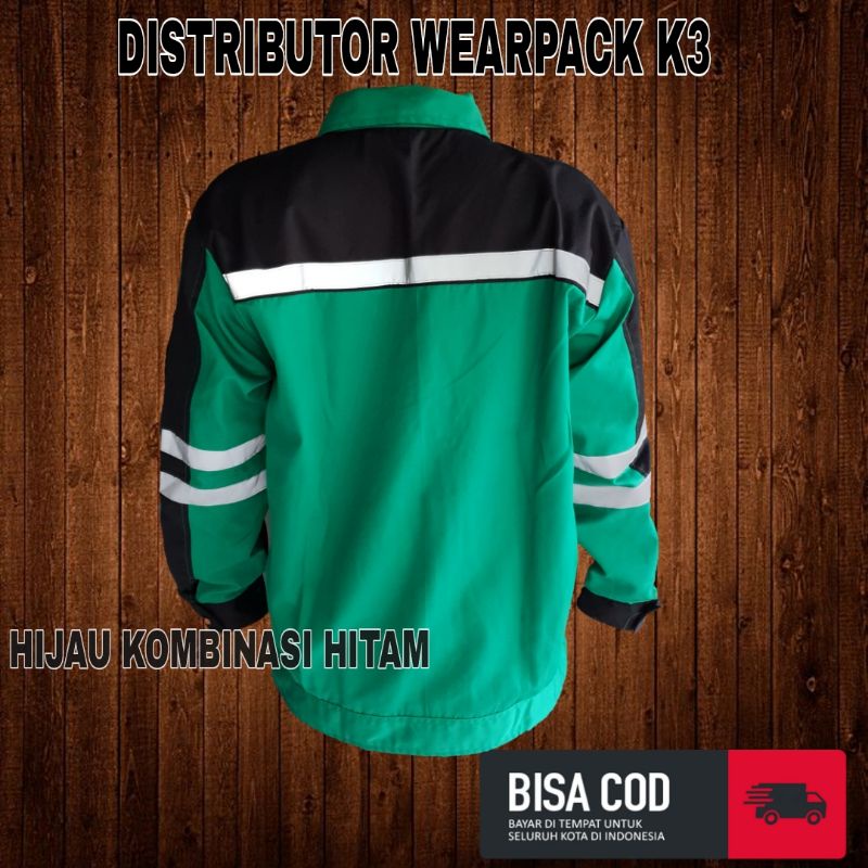 Wearpack Safety/ Baju kerja/  Proyek/ K3 / seragam Lapangan