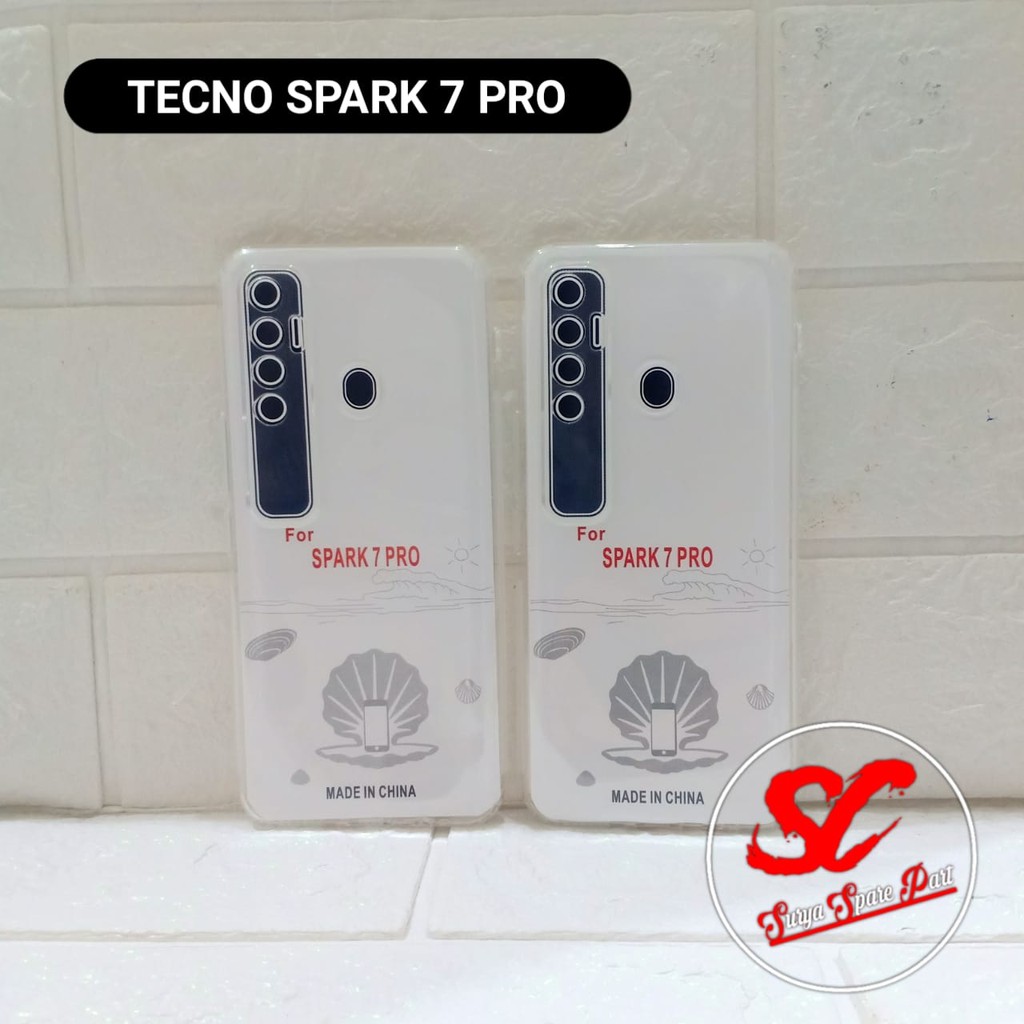 Case Tecno Spark 7 Pro 2021 - Case Clear Hd Premium Tecno Spark 7 Pro - SC