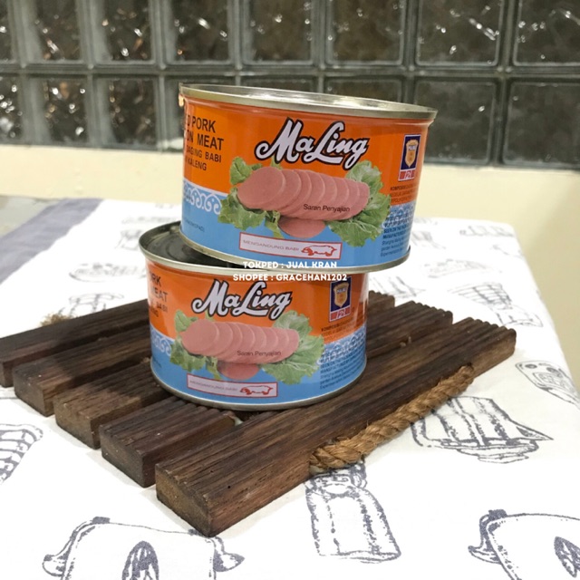 

MaLing daging babi kaleng TTS Luncheon favorit