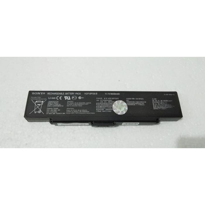 Baterai Sony VGN-NR120E VGN-NR123E VGN-NR140E VGN-NR160E VGN-NR160N