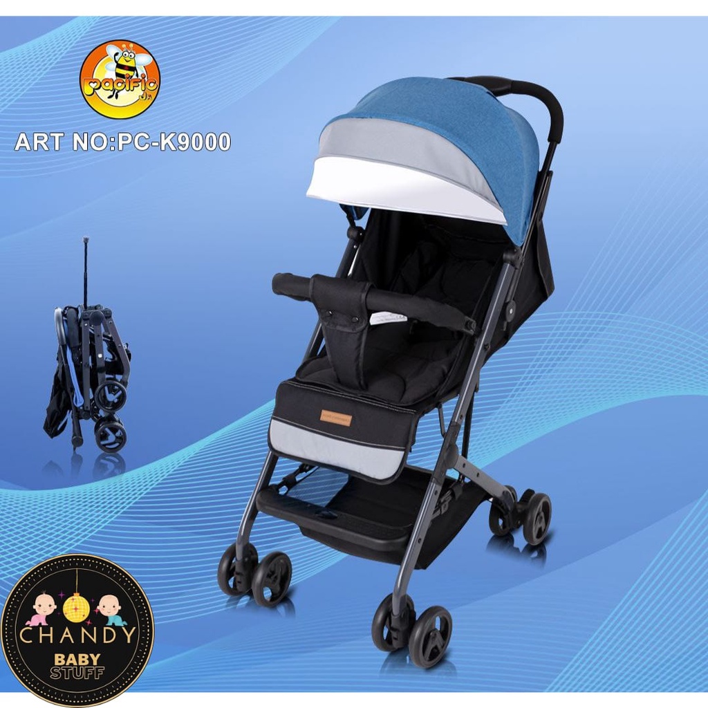 STROLLER BABY ALLOY K9000 PACIFIC KERETA DORONG BAYI