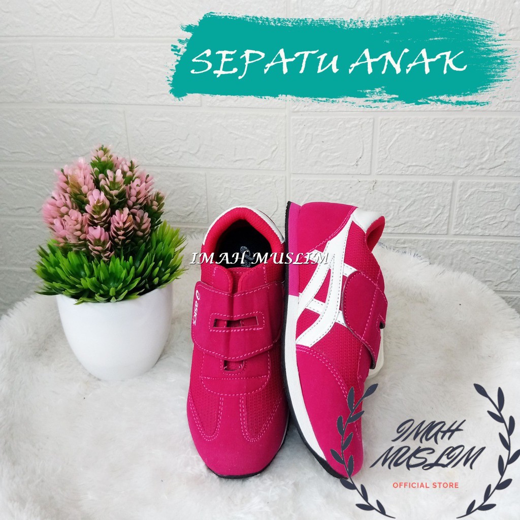 Sepatu Anak Sport Untuk Anak Usia 4 sampai 9 Tahun Pria dan Wanita Dengan Perekat Simple Murah