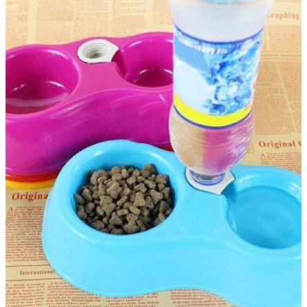 PETBOWL TEMPAT MAKAN DAN MINUM MANGKOK OTOMATIS ANJING KUCING BAHAN LEBIH TEBAL DAN LEBIH BESAR FEZONE