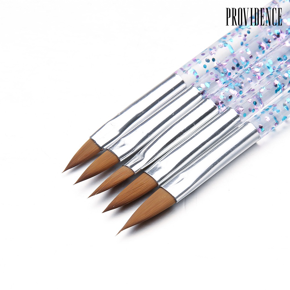 Providence 5Pcs Sequins Plastic Nail Art Brush Drawing Painting Pen Rhinestone Gem Picker