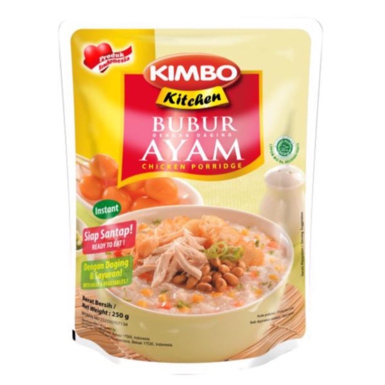 

Kimbo Kitchen Bubur Ayam 250Gr