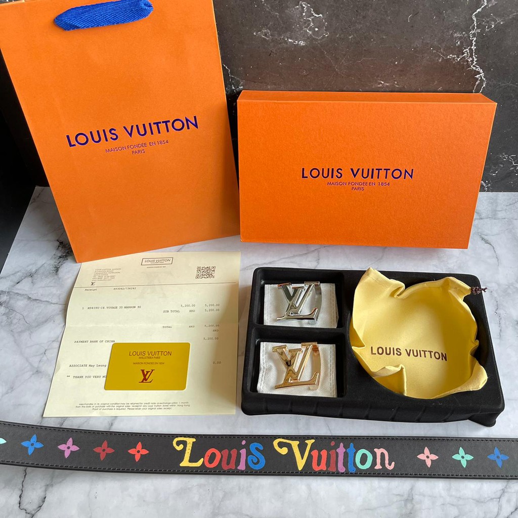 

BELT LV MOTIF 2 KEPALA FREE BOX & PAPERBAG LV