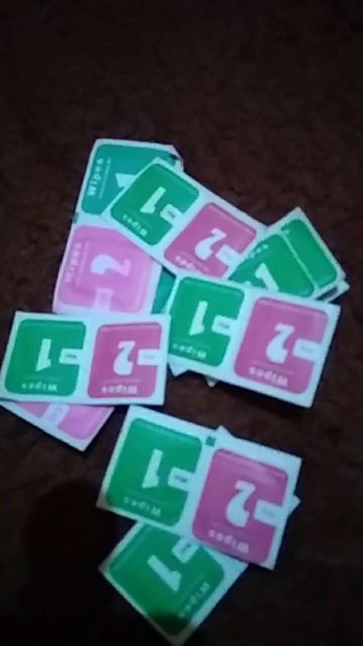 [ Isi 10 Pcs ] Tissue Tempered Glass Tisu Anti Gores Murah Tisu Layar Hp 1 Set : No.1 Dan No. 2