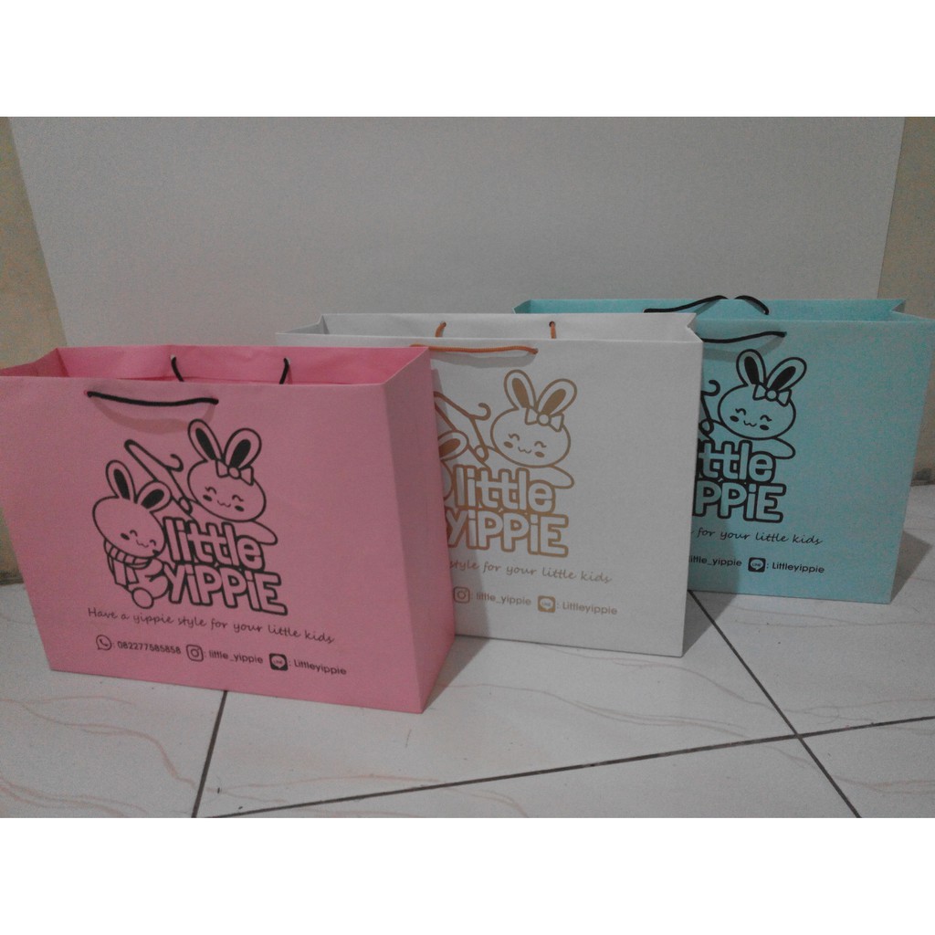 

Paperbag warna ukuran custom