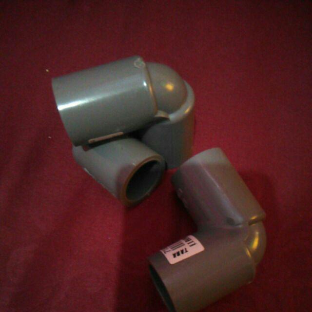 Sambungan Keni Elbow Pvc 1/2“ Aw Rucika-7180225