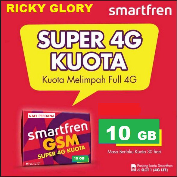 PERDANA SMARTFREN 10 GB ( 5gb 24 jam+ 5 gb malam) | Shopee ...