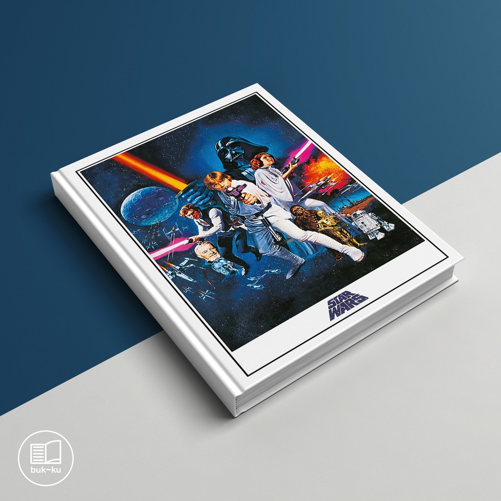 

buku custom motif star wars notebook catatan