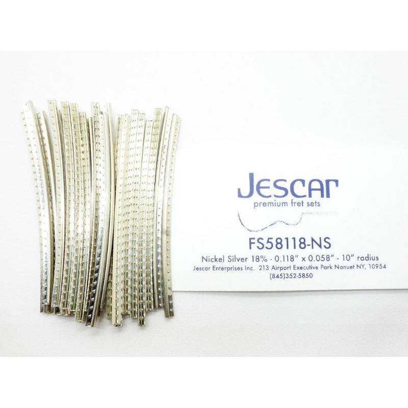 fret gitar &amp; bass jescar FS58118 super jumbo original fretwire